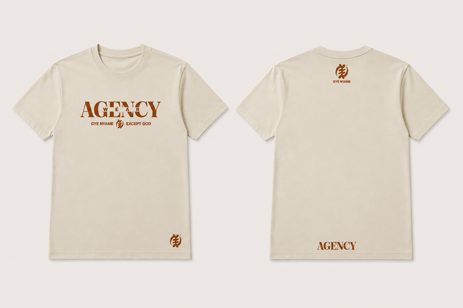 Agency Wear Gye Nyame T-Shirt